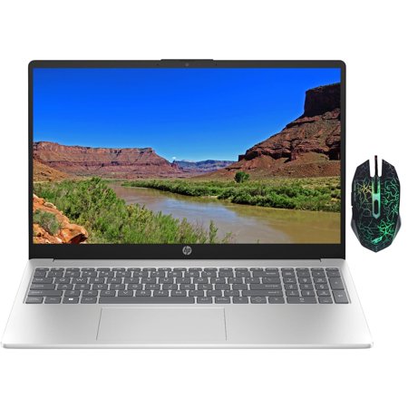 HP 15.6" Business Laptop, HD Anti-Glare Display, 13th Generation Intel Core i5-1334U, 32GB RAM, 2TB SSD, Intel Iris Xe Graphics,Bluetooth,WiFi 6,Windows 11 Home,Silver