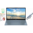thumbnail image 1 of HP 15.6" Business Laptop with Microsoft Office 365 with Copliot AI, 4GB RAM 128GB SSD, Quad-Cores Intel Processor, Windows 11, PLUSERA Earphones & 8-in-1 Hub Included, Moonlight Blue, 1 of 7