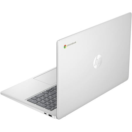 HP - 15.6" Chromebook - Intel Processor N200 - 8GB Memory - 64GB eMMC - Natural Silver