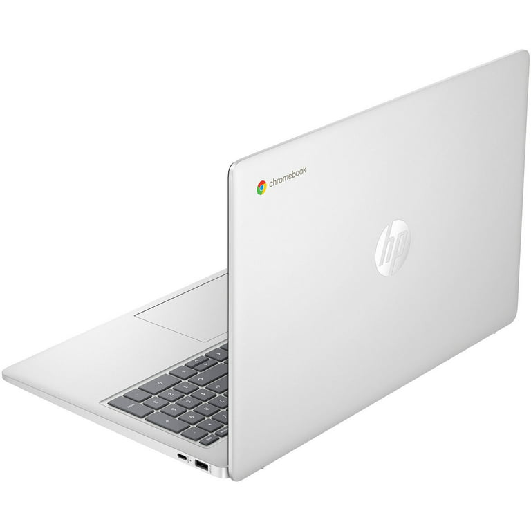 - - Natural - Memory Chromebook 64GB Notebook Intel eMMC HP - Laptop Processor 8GB Silver N200 15.6\