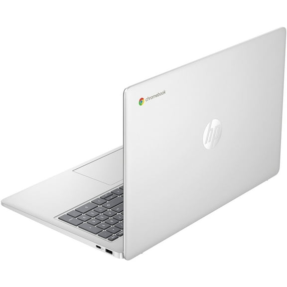 HP - 15.6" Chromebook - Intel Processor N200 - 8GB Memory - 64GB eMMC - Natural Silver Laptop Notebook