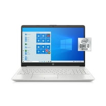 HP 15.6”, Core i3-1010, 4GB SDRAM, 128GB SSD, Natural Silver, Windows 10, 15-dw1024wm