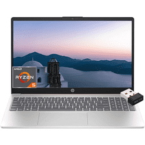 HP 15.6" FHD Business Laptop Computer, AMD Ryzen 5 7520U, 16GB DDR5 RAM, 512GB SSD, Wi-Fi 6, Bluetooth, Webcam, Numeric Keypad, Fast Charge, Windows 11 Home in S Mode