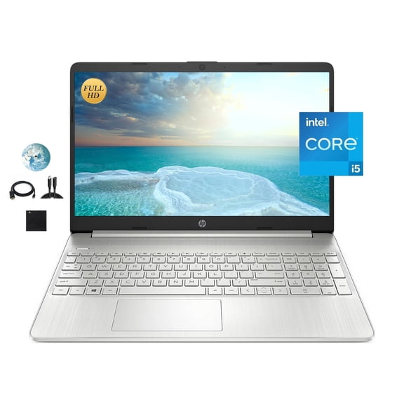 HP 15.6 FHD IPS Flagship Laptop Computer, 11th Gen Intel 4-Core i5-1135G7(Up to 4.2GHz, Beat i7-1060G7), 16GB RAM, 1TB PCIe SSD, Iris Xe Graphics, Bluetooth, HDMI, WiFi, Win11, w/GM Accessories