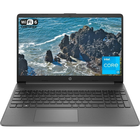 HP 15.6" FHD Laptop Computer, 6 Cores Intel Core i3-1215U, 32GB RAM, 2TB NVMe SSD, Numeric Keyboard, Media Card Reader, HDMI, USB-C, Webcam, WiFi 6, Fast Charge, Win 11, W/SE Accessories