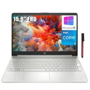 HP 15.6" FHD Laptop, Intel Core i5-1135G7, 16GB RAM, 1TB SSD, Silver, Windows 11 Home