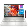 thumbnail image 1 of HP 15.6" FHD Laptop, Intel Core i5-1135G7, 16GB RAM, 512GB SSD, Silver, Windows 11 Home, 1 of 8