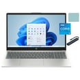 thumbnail image 1 of HP 15.6'' FHD Laptop, Intel Core i5-1235U Processor, 16GB DDR4 RAM, 256GB SSD, Windows 11 Home, Silver with Mazepoly Accessories, 1 of 7