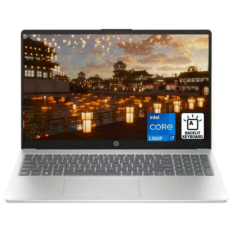 HP 15.6 FHD Laptop Intel Core i7-1360P 64GB RAM 2TB SSD White