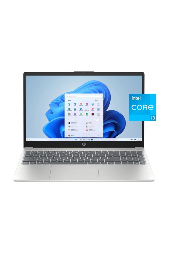HP 15.6" FHD Laptop for Work & Entertainment - Intel i3-N305 (Beat i3-1115G4), 8GB RAM, 512GB Storage, Win 11, Fingerprint Login, Fast WiFi 6 & BT 5.3, Ultra-Slim Design