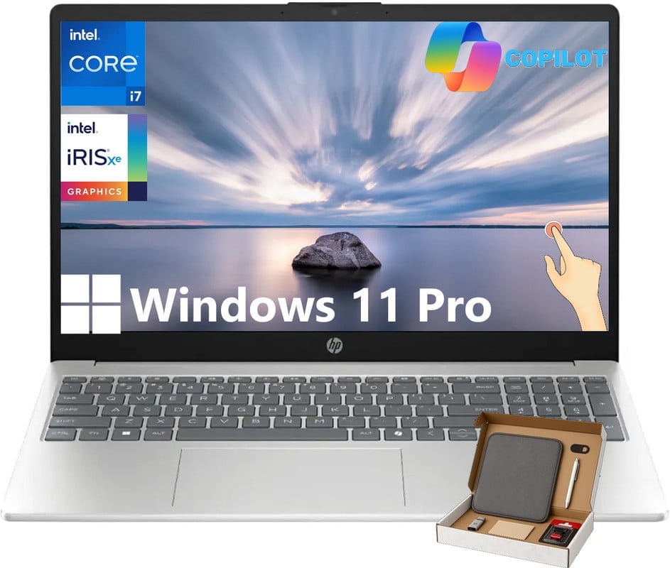 HP FHD Touchscreen Business Laptop, Intel 10-Core i7-1355U