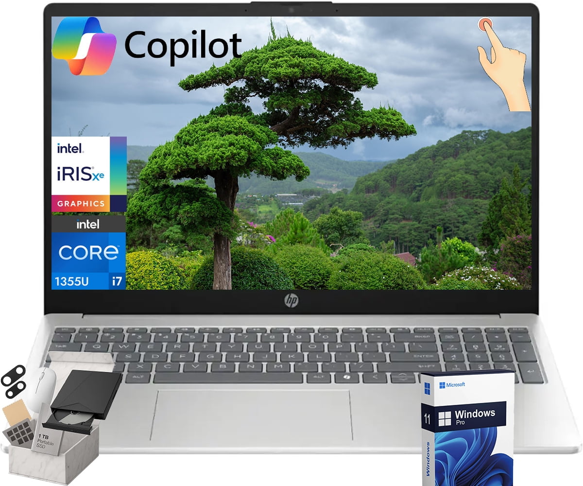 HP FHD Touchscreen Business Laptop, Intel Core i7-1355U