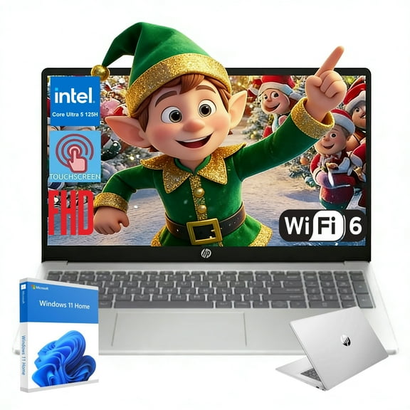 HP 15.6" FHD Touchscreen Laptop ,Intel Core Ultra 5 125H (Beat i5-1235U) ,1920 x 1080,32GB Memory,2TB SSD ,Windows 11 Home