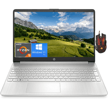 HP 15.6" HD Business Laptop Computer, AMD Ryzen 5 5500U, 16GB RAM, 512GB SSD, AMD Radeon Graphics, Webcam, Wi-Fi, Numeric Keypad, Windows 11 Pro