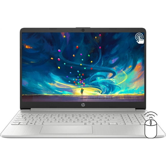 HP 15.6" HD Business Laptop Touchscreen, Intel Core i3-1215U, 16GB RAM, 512GB SSD, Wi-Fi, Bluetooth, Webcam, Media Card Reader, Numeric Keypad, Windows 11 Home