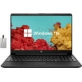 thumbnail image 1 of HP 15.6" HD Student Laptop, Intel Pentium Silver N5030, 16GB RAM, 256GB PCIe SSD, Intel UHD Graphics, HD Webcam, Numpad, Wi-Fi 5, Bluetooth, Windows 11, Black, 32GB USB Card, 1 of 9