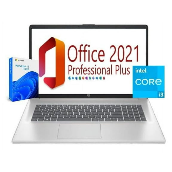 HP 15.6" HD Touch Business & Student Laptop, Office 2021 Lifetime License,12th Gen Intel i3-1215U(6cores),12GB DDR4 RAM,256GB SSD,Win 11 Home, Silver