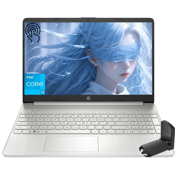 HP 15.6" HD Touch Laptop, Intel Core i3-1215U, Intel UHD Graphics, 16G RAM, 1TB SSD, Windows 11 Home in S Mode, w/Accessory
