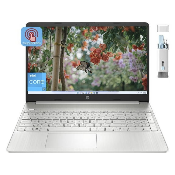 HP 15.6" HD Touchscreen Laptop, Intel Core i3 1215U Processor, 32GB RAM, 2TB SSD, Intel UHD Graphics, Numpad, Windows 11 Home, Cefesfy Multifunctional Brush