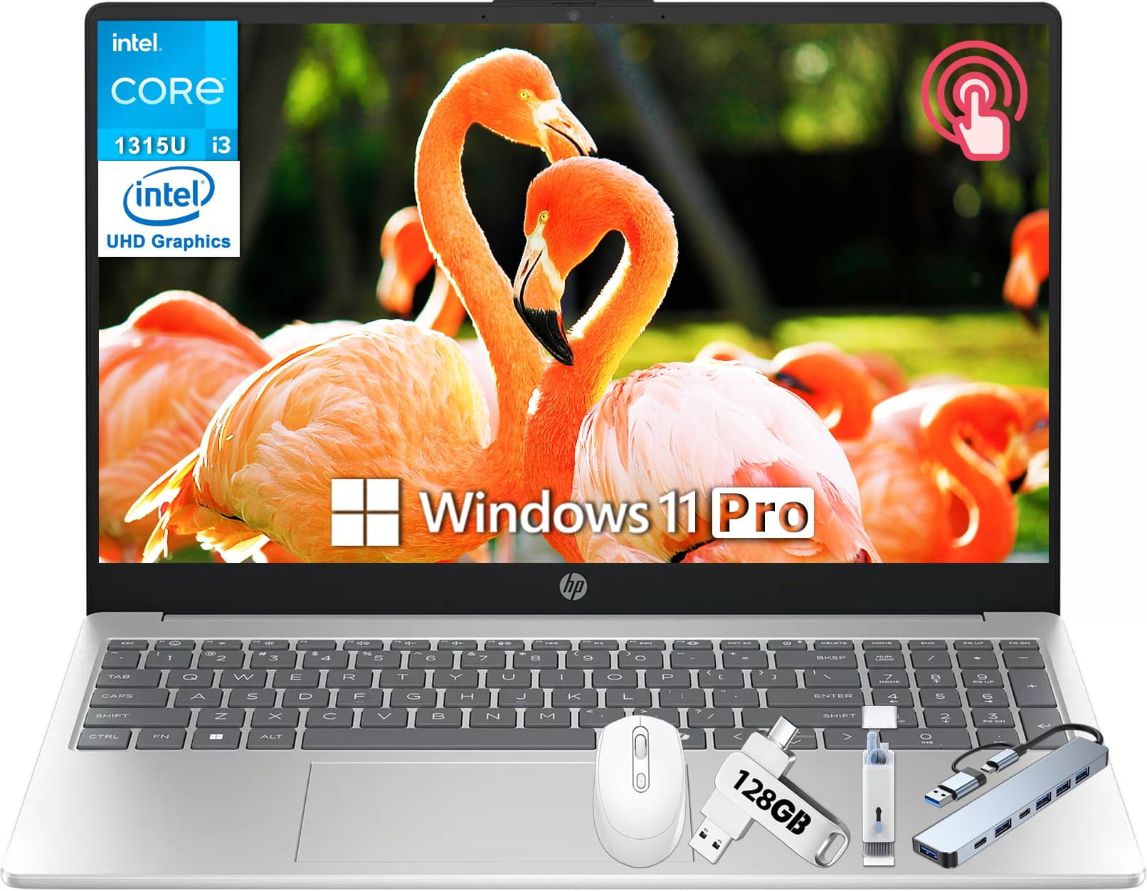 HP 16GB 15.6インチ タッチ可能 Windows11 Pro HP 15.6