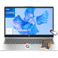 thumbnail image 1 of HP 15.6" Touchscreen Business & Student Laptop - Intel i3 1315U(Up to 4.5GHz) • 8GB RAM, 512GB SSD • 15.6" HD Display • Wi-Fi 6 • AI Copilot • Win 11 Pro • w/Bundle Accessories, 1 of 8