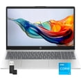 thumbnail image 1 of HP 15.6" Touchscreen Laptop, Intel 6-core Core i3-1315U Processor, 32G RAM, 512GB PCIe SSD, Wi-Fi, HDMI, USB-C, Windows 11, Lightweight Student Business Laptop, USB Drive, 1 of 5