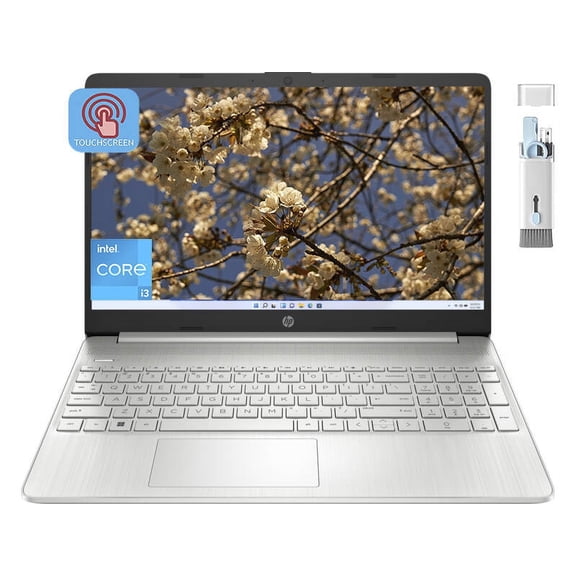 HP 15.6" Touchscreen Laptop, Intel Core i3 1215U, 8GB RAM, 512GB SSD, Intel UHD Graphics, Numpad, Win 11 H, Cefesfy Brush