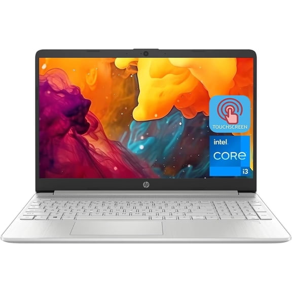 HP 15.6" Touchscreen Laptop, Intel Core i3-1215U (Up to 4.4GHz, Beats i5-1135G7), 40GB RAM, 2TB SSD, Intel UHD Graphics, WiFi, Bluetooth, Long Battery Life, Windows 11 Home