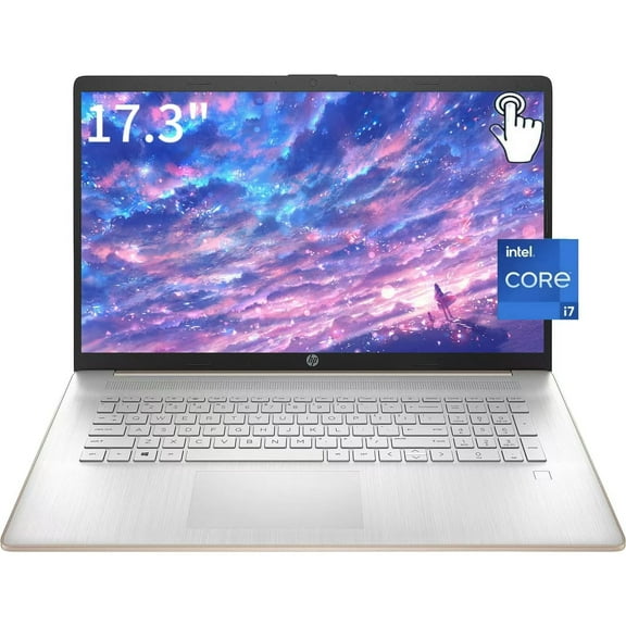 HP 15.6" Touchscreen Laptop, Intel Core i3-1215U (Up to 4.4GHz, Beats i5-1135G7), 8GB RAM, 256GB SSD, Intel UHD Graphics, WiFi, Bluetooth, Long Battery Life, Windows 11 Home