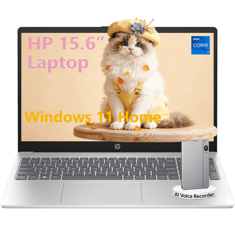 HP 15.6" Touchscreen Laptop, Windows 11 Home, Intel Core i7-1355U(up to 5.0 GHz), 15.6 inch FHD Touch Screen, 16GB RAM, 512GB SSD, Accessory