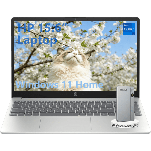 HP 15.6 inch FHD Touch Screen Laptop, Intel Core i7-1355U, 16GB RAM, 512GB SSD, Windows 11 Home, w/Accessory