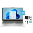 thumbnail image 1 of HP 15.6 inch HD Laptop, Intel Processor N200 (Pentium), 1.1 GHz, 16GB RAM, 128GB UFS, Numeric Keypad, Windows 11 Home, One Year Office 365 Included, Scarlet Red with Mazepoly Accessories, 1 of 7
