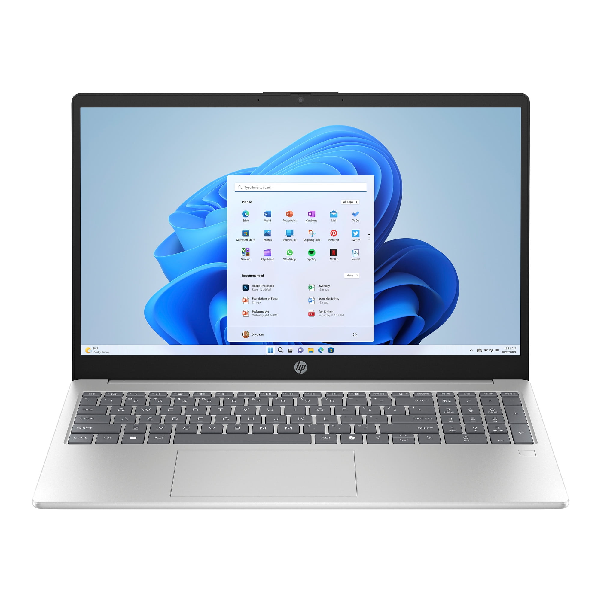 HP 15.6 inch FHD Laptop with Fingerprint Reader, Intel i3 HP 15.6 inch FHD Laptop with Fingerprint Reader, Intel i3