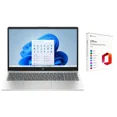 thumbnail image 1 of HP 15.6 inch Windows Touch Laptop |Intel Core i5-1334U| Intel Iris Xe Graphics |Webcam |Bluetooth|Silver| 32GB RAM | 1024GB SSD |Windows 11 Pro |Bundle with Microsoft Office 2021, 1 of 5