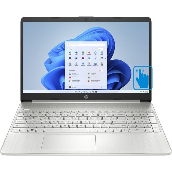 HP 15.6in Touchscreen Laptop HD TN Display (Intel i3-1115G4 2-Core 3.00GHz, Intel UHD, 32GB RAM, 1TB PCIe SSD, AC WiFi, SD Reader, Webcam, Bluetooth 5.1, Win 10 Pro)