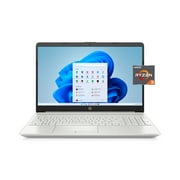 HP 15, AMD Ryzen 3 3250U, 4GB SDRAM, 1TB HDD + 128GB SSD, Natural Silver, Windows 10, 15-gw0010wm (Google Classroom Compatible)