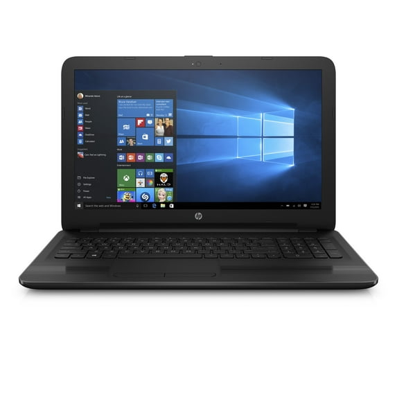 HP 15-BA015WM,15.6" Laptop, Windows 10, AMD E2-7110 Quad Core Processor, 4GB Memory, 500GB Hard Drive, DVD