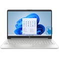 thumbnail image 1 of HP 15 Business Laptop 15.6in Touchscreen WVA FHD Display (10-Core Intel i7-1255U, 16GB RAM, 4TB PCIe SSD, Intel Iris Xe, AC WiFi, Bluetooth, Webcam, SD Reader, Numeric Keypad, Win 11 Pro), 1 of 6