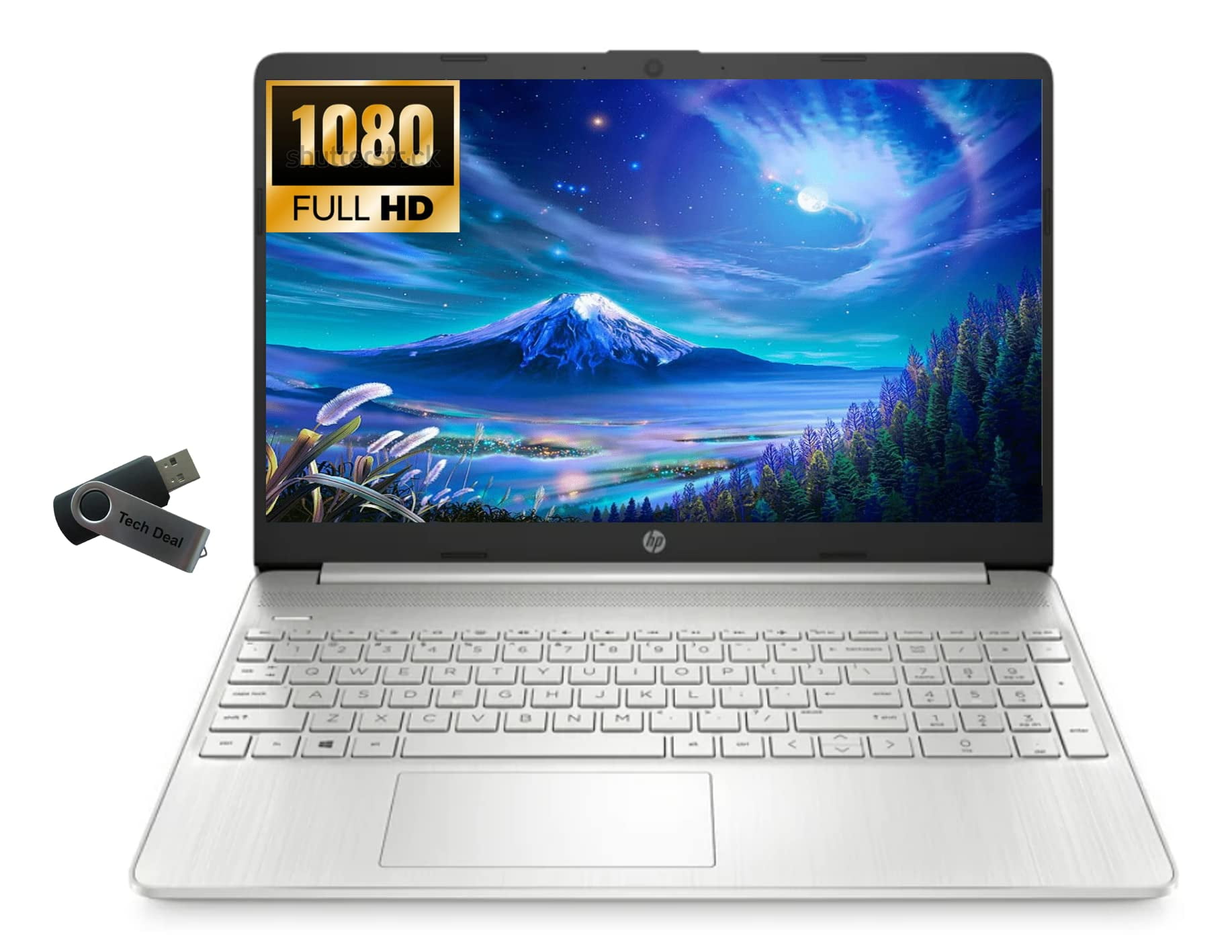 Small Business Laptop Computers HP 15 Business Laptop Computer, 11th Gen Intel Core i5-1135G7, 15.6