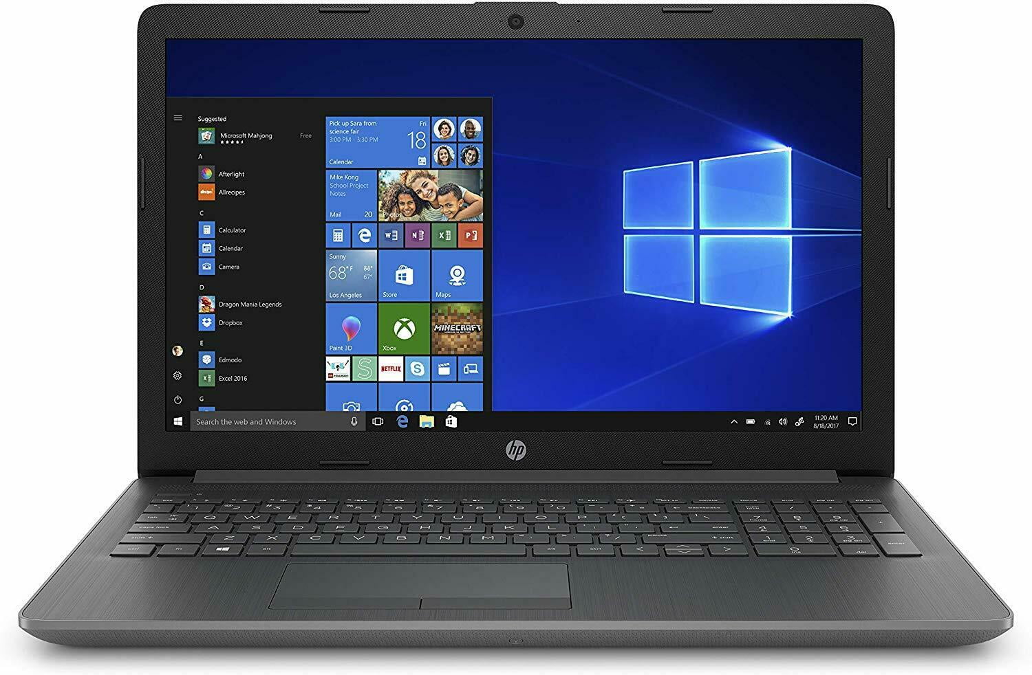 ◆ 15.6ｲﾝﾁﾉｰﾄ i3-6100U / 8GB / SSD128GB+HDD500GB / Win10 / Office ◆ HP 15-db1003dx - 15.6