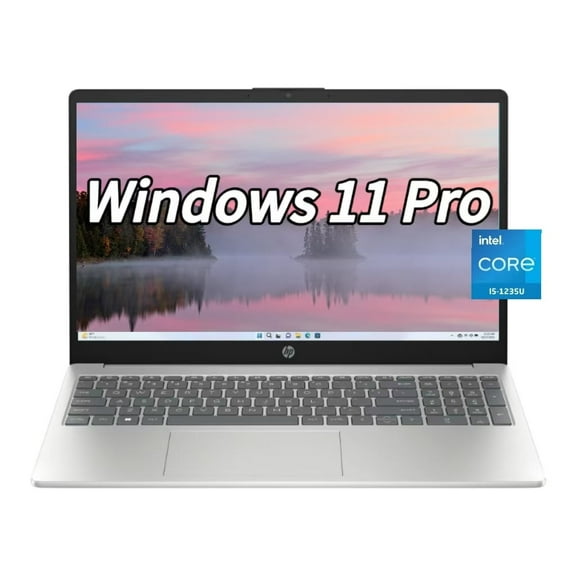 HP 15 Laptop, 15.6" FHD Display, Intel Core i5-1235U(Beats i7-1065G7), 32GB RAM, 2TB SSD, Intel Iris Xe Graphics, Numeric Keypad, Webcam, Wi-Fi, Bluetooth, Windows 11 Pro