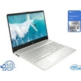 thumbnail image 1 of HP 15 Notebook, 15.6" HD Display, Intel Core i3-1005G1 Upto 3.4GHz, 16GB RAM, 1TB NVMe SSD, HDMI, Card Reader, Wi-Fi, Bluetooth, Windows 10 Home, 1 of 6