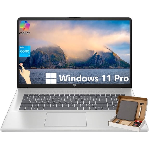 HP 15 Touchscreen Laptop Computer, Intel 13th Core i3-1315U, 15.6" HD Touch Display, 16GB RAM, 1TB SSD, Wi-Fi 6, Business & Student, Copilot, Windows 11 Pro