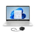 thumbnail image 1 of HP 15-dw3035cl Home/Business Laptop (Intel i5-1135G7 4-Core, 15.6in 60Hz Touch HD (1366x768), Intel Iris Xe, 16GB RAM, Win 10 Pro) with G2 Universal Dock, 1 of 5