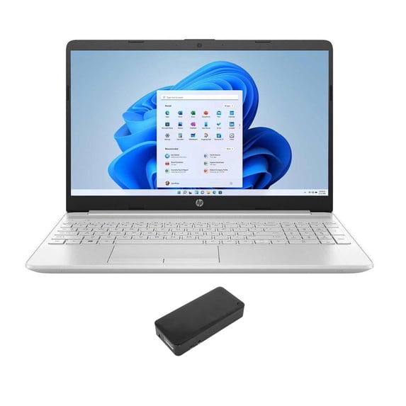 HP 15-dw3035cl Home/Business Laptop (Intel i5-1135G7 4-Core, 15.6in 60Hz Touch HD (1366x768), Intel Iris Xe, 32GB RAM, 256GB m.2 SATA SSD, Win 11 Home) with DV4K Dock
