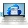 thumbnail image 1 of HP 15-dy2073dx 15.6" 60Hz Touchscreen FHD IPS Laptop (Intel i7-1165G7 4-Core, Intel Iris Xe, 16GB RAM, 2TB m.2 SATA SSD, Wifi, HDMI, Webcam, Bluetooth, Win 11 Pro) with Hub, 1 of 7