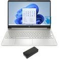 thumbnail image 1 of HP 15-dy2702dx Home/Business Laptop (Intel i3-1115G4 2-Core, 15.6in 60Hz Touch HD (1366x768), Intel UHD, 16GB RAM, 512GB m.2 SATA SSD, Wifi, HDMI, Win 11 Pro) with DV4K Dock, 1 of 7