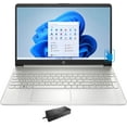 thumbnail image 1 of HP 15-dy2703dx Home/Business Laptop (Intel i5-1135G7 4-Core, 15.6in 60Hz Touch HD (1366x768), Intel Iris Xe, 32GB RAM, 1TB PCIe SSD, Wifi, Win 10 Pro) with WD19S 180W Dock, 1 of 7