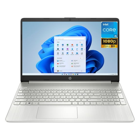 HP 15 dy2795wm Home/Business Laptop (Intel i5-1135G7 4-Core, 15.6in 60Hz Full HD (1920x1080), Intel Iris Xe, 8GB RAM, 256GB m.2 SATA SSD, Wifi, HDMI, Webcam, Bluetooth, SD Card, Win 11 Pro)