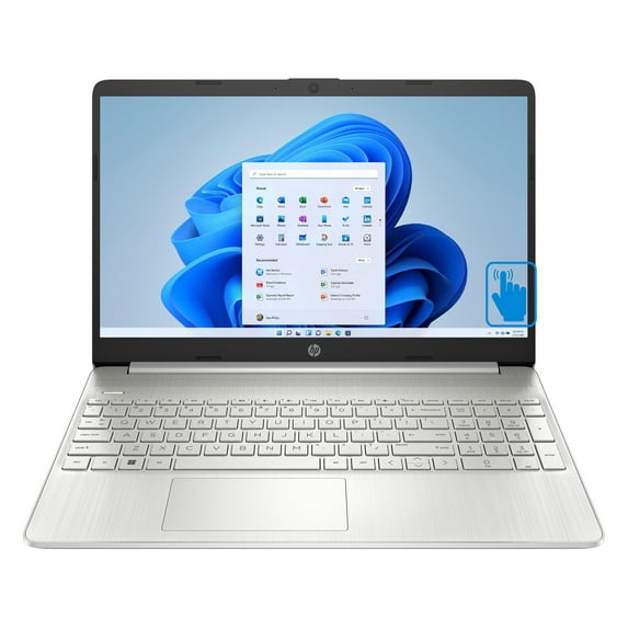 HP 15-dy4013dx 15.6in Touchscreen HD LED Laptop (Intel i5-1155G7 4-Core 2.50GHz, Intel Iris Xe, 32GB RAM, 256GB PCIe SSD, AC WiFi, BT 5.1, SD Reader, HDMI, Webcam, Win 10 Pro)